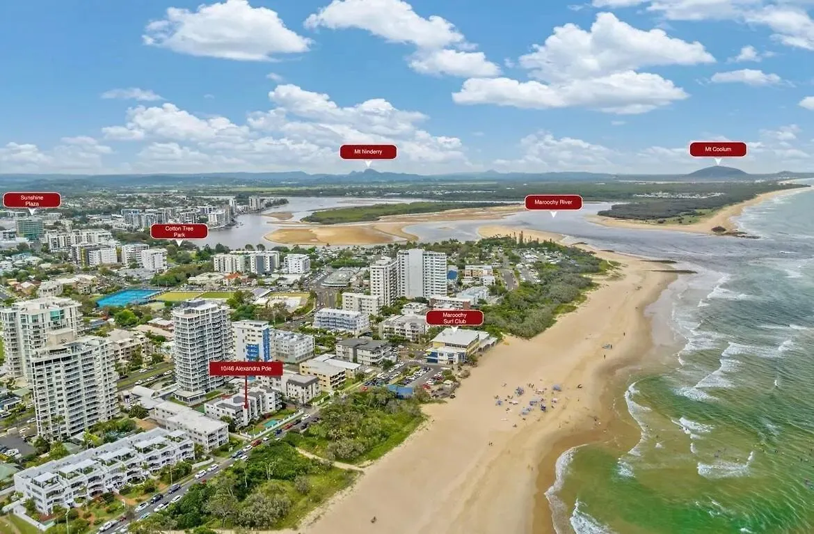 Semesterbostad Beach Front Bliss Maroochydore